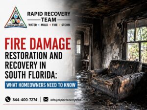 Fire Damage Restoration and Recovery in South Florida What Homeowners Need to Know
