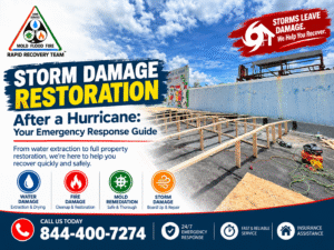Storm Damage Restoration After a Hurricane: Your Emergency Response Guide